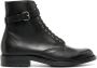 Saint Laurent Army 20mm buckle boots Black - Thumbnail 1