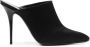 Saint Laurent Ascot 105mm leather mules Black - Thumbnail 1