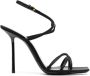 Saint Laurent Baliqua 105mm sandals Black - Thumbnail 1
