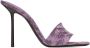 Saint Laurent Baliqua 105mm sandals Purple - Thumbnail 1