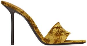 Saint Laurent Baliqua 85 mule sandals Yellow