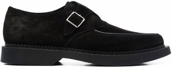 Saint Laurent buckle-fastening monk-strap shoes Black