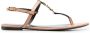 Saint Laurent Cassandra flat sandals Brown - Thumbnail 1