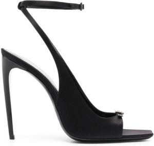 Saint Laurent Cassie 110mm sandals Black