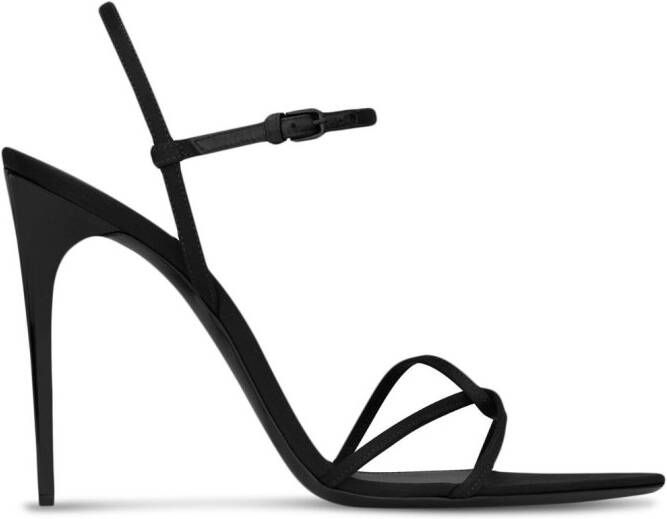Saint Laurent Clara 110mm sandals Black