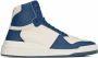 Saint Laurent colour-block high-top sneakers White - Thumbnail 1