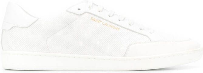 Saint Laurent Court Classic SL 10 leather sneakers White