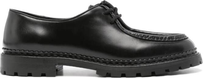 Saint Laurent Cruise leather oxford shoes Black