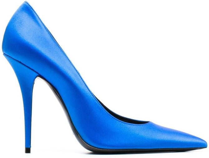 Saint Laurent Instinct 110mm pumps Blue