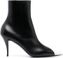 Saint Laurent Jam leather ankle boots Black - Thumbnail 1