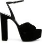 Saint Laurent 95mm Jodie sandals Black - Thumbnail 1