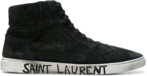 Saint Laurent Joe mid-top sneakers Black