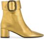 Saint Laurent Joplin 50 boots Gold - Thumbnail 1
