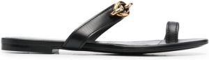 Saint Laurent Jota 5mm sandals Black