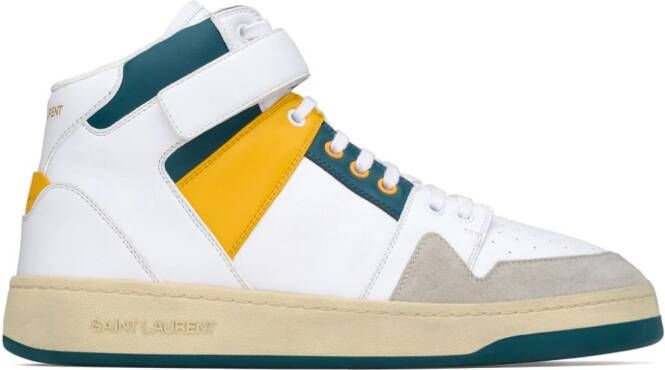 Saint Laurent LAX leather sneakers White