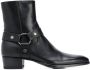Saint Laurent leather ankle boots Black - Thumbnail 1