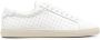 Saint Laurent leather studded sneakers White - Thumbnail 1