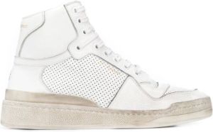 Saint Laurent Lenny high-top sneakers White