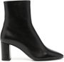 Saint Laurent Lou 70mm ankle boots Black - Thumbnail 1