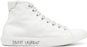 Saint Laurent Malibu mid-top sneakers White