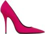 Saint Laurent Marylin 110mm satin pumps Pink - Thumbnail 1