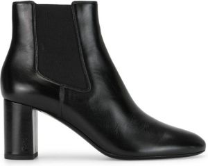 Saint Laurent mid heel leather upp Blue