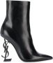 Saint Laurent Opyum 105mm ankle boots Black - Thumbnail 1