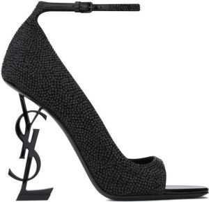 Saint Laurent Opyum 110 heeled sandals Black