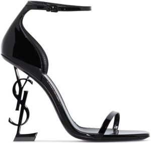 Saint Laurent Opyum 110mm sandals Black