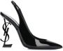 Saint Laurent Opyum 110mm slingback pumps Black - Thumbnail 1