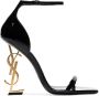 Saint Laurent Opyum 110mm YSL heel sandals Black - Thumbnail 1