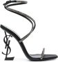 Saint Laurent Opyum 120mm YSL heel sandals Black - Thumbnail 1