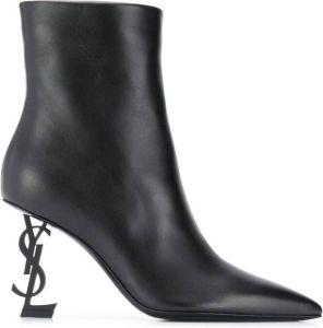 Saint Laurent Opyum 85 ankle boots Black