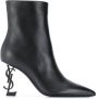 Saint Laurent Opyum 85 ankle boots Black - Thumbnail 1
