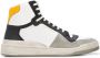 Saint Laurent panelled high-top sneakers White - Thumbnail 1