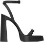 Saint Laurent Platz 105mm platform sandals Black - Thumbnail 1