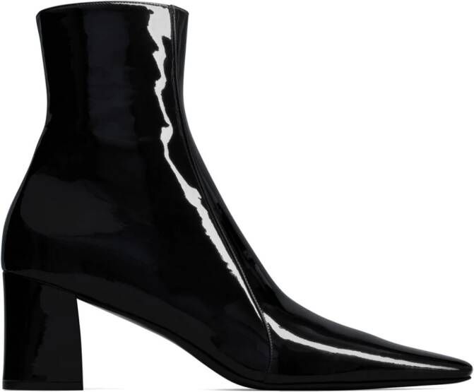 Saint Laurent Rainner zipped boots Black