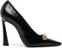 Saint Laurent Silvana 110mm chain-detail pumps Black - Thumbnail 1