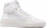 Saint Laurent SL24 leather high-top sneakers White - Thumbnail 1