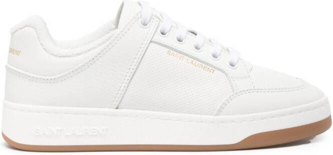 Saint Laurent SL 61 lace-up leather sneakers White