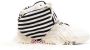 Saint Laurent Smith bandana-detail high-top sneakers White - Thumbnail 1