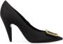 Saint Laurent St Sulpice 95mm pumps Black - Thumbnail 1