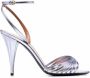 Saint Laurent 100mm Tina sandals Purple - Thumbnail 1