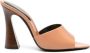 Saint Laurent Suite 105mm leather mules Neutrals - Thumbnail 1