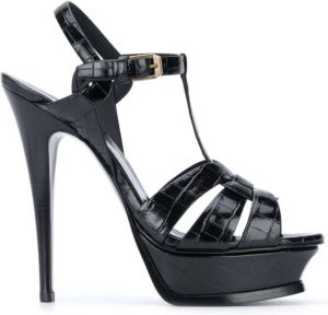 Saint Laurent Tribute sandals Black