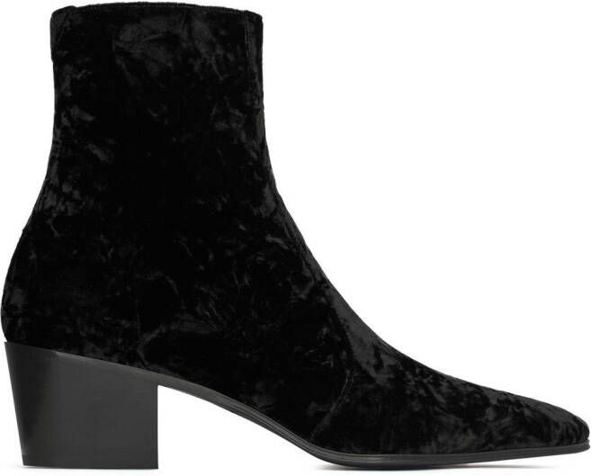Saint Laurent Vassili 60mm ankle boots Black
