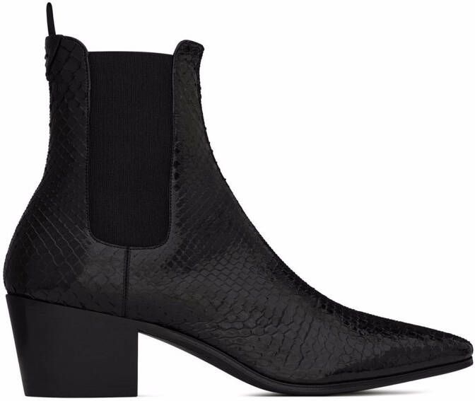 Saint Laurent Vassili ankle boots Black
