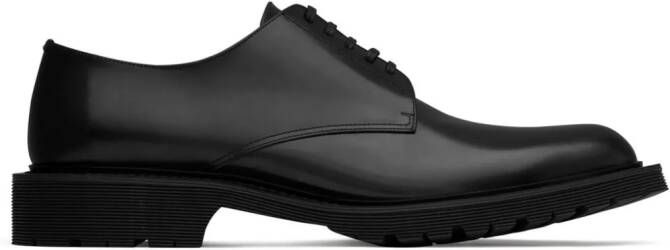 Saint Laurent Vaughn 20 leather loafers Black