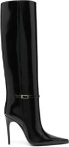 Saint Laurent Vendome 110mm buckled boots Black