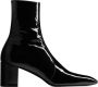 Saint Laurent XIV 70mm leather ankle boots Black - Thumbnail 1